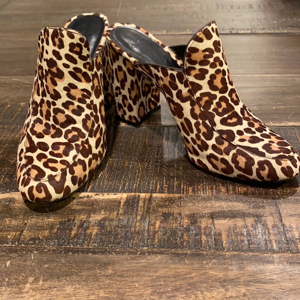 Joie Landri Calf Hair Mules- Sz 36
